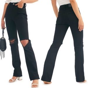 We The Free My Own Lane Destroyed Jeans Bootcut 27